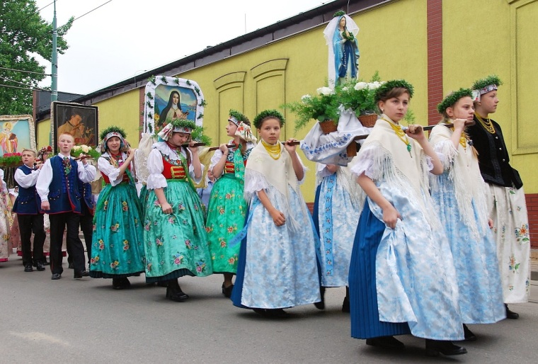 Corpus Christi procession in Poland